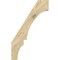Ekena Millwork 4"W x 20"D x 32"H Balboa Rough Sawn Knee Brace, Douglas Fir BRC04X20X32BOA00RDF - alternate 2